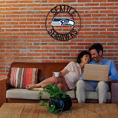 Seattle Seahawks Wrought Iron Wall Art