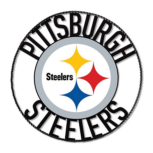 Pittsburgh Steelers Wrought Iron Wall Art