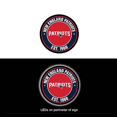 New England Patriots LED Wall Décor