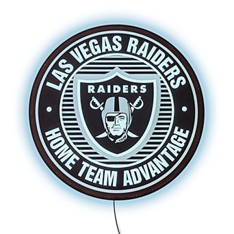 Las Vegas Raiders Home Team Advantage LED Wall Décor