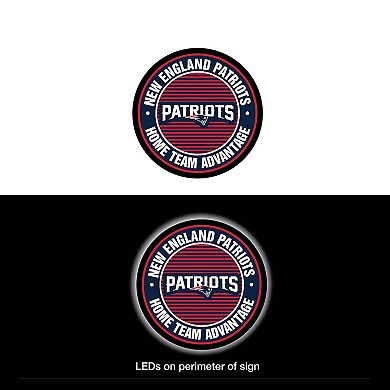 New England Patriots Home Team Advantage LED Wall Décor