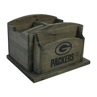 Green Bay Packers Rustic Desk Organizer