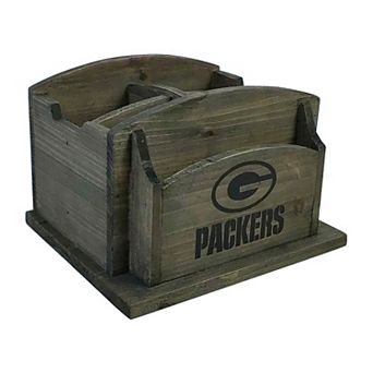 Green Bay Packers Rustic Desk Organizer