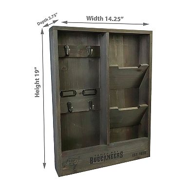 Tampa Bay Buccaneers Wall Office Organizer