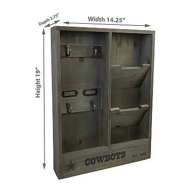 Dallas Cowboys Wall Office Organizer