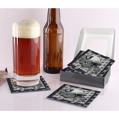 Las Vegas Raiders 5D Technology Coaster Set