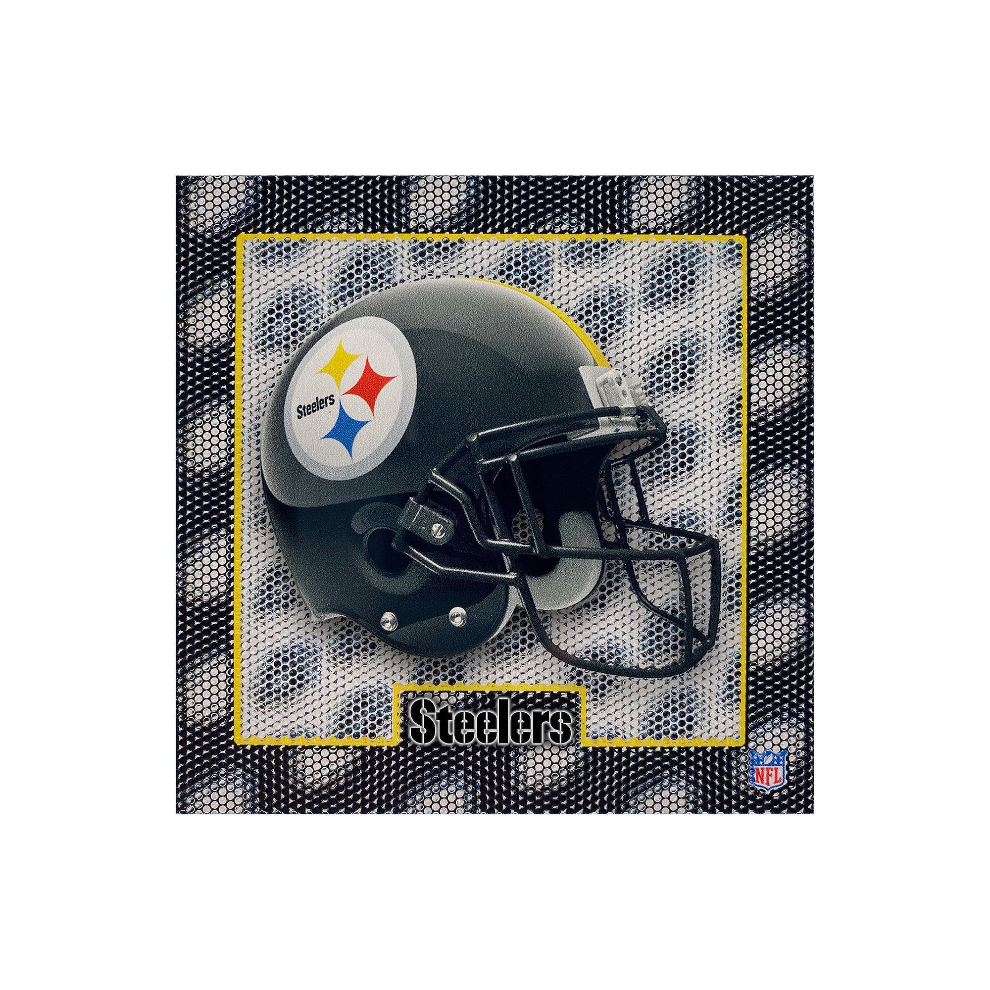 Pittsburgh Steelers 5D Technology Coaster Set, Black