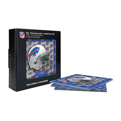 Buffalo Bills 5D Technology Coaster Set