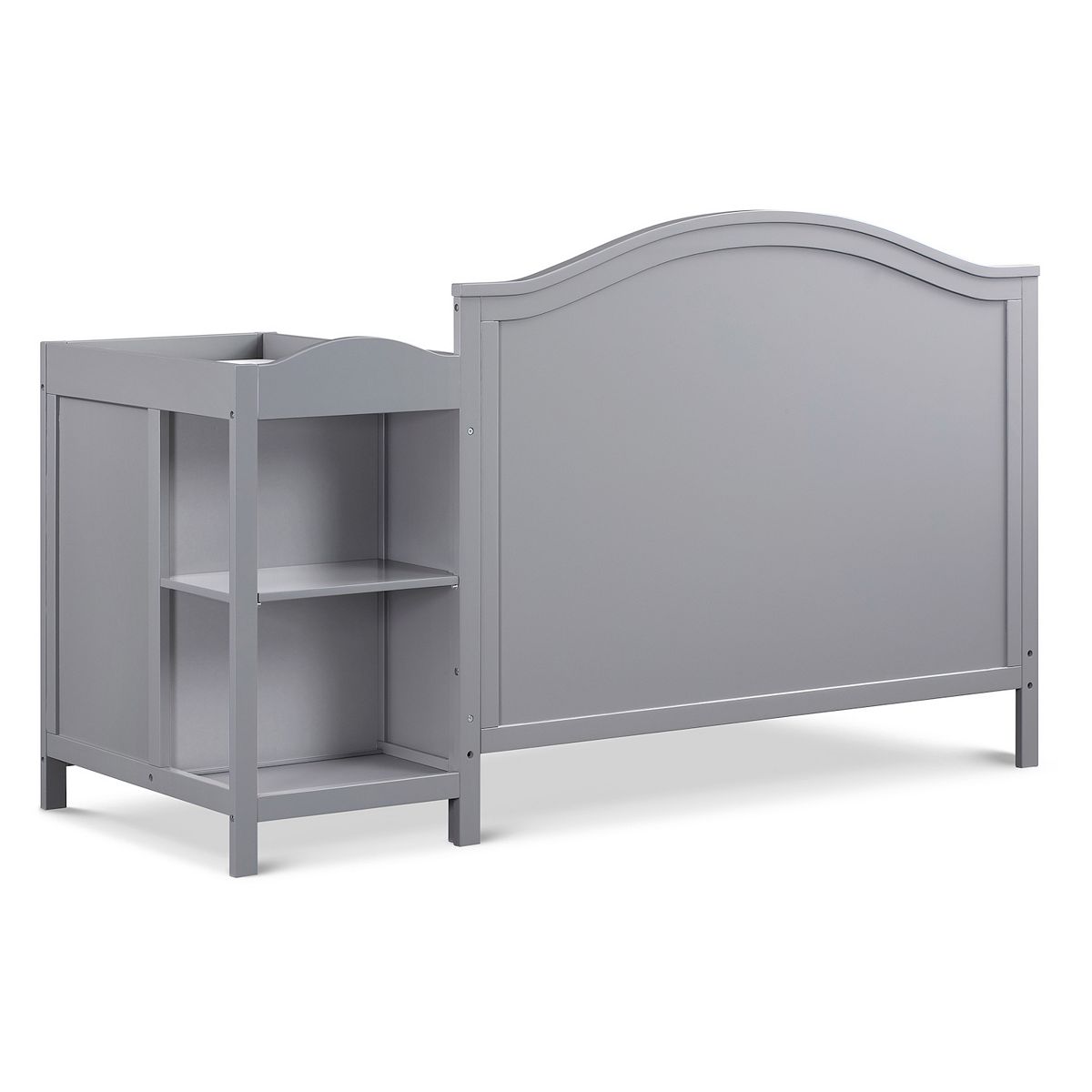DaVinci Charlie crib & changer combo with open shelf section
