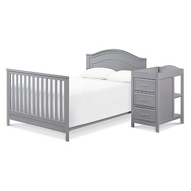 DaVinci Charlie 4-in-1 Convertible Crib & Changer Combo