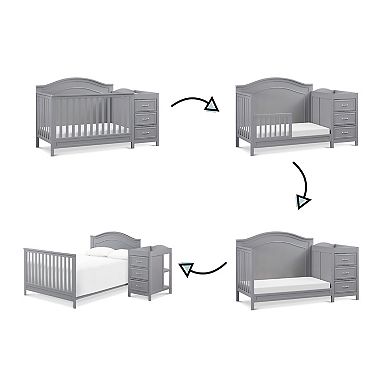DaVinci Charlie 4-in-1 Convertible Crib & Changer Combo