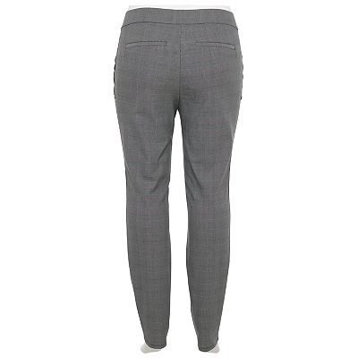 Plus Size Simply Vera Vera Wang Simply Modern Side Stripe Skinny Pants