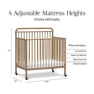 Namesake Winston 4-in-1 Convertible Mini Crib