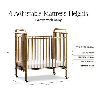 Namesake Abigail 3-in-1 Convertible Mini Crib