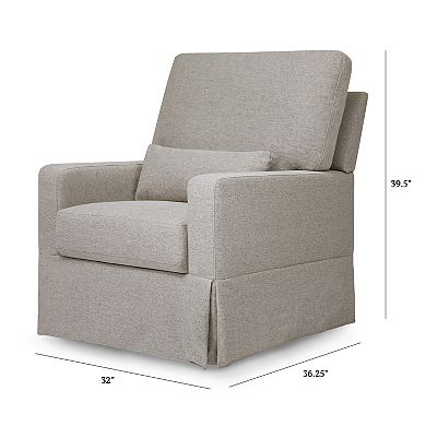 Namesake Crawford Pillowback Comfort Swivel Glider