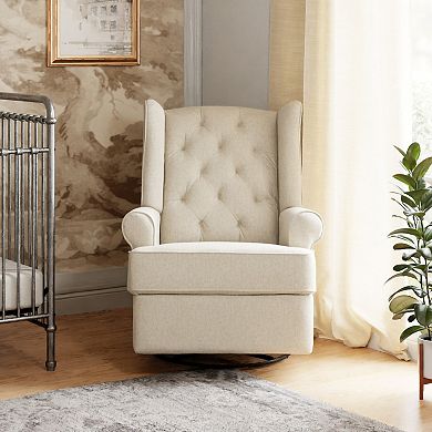 Namesake Harbour Quilted Electronic Recliner & Swivel Glider