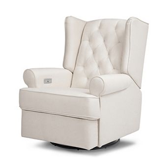 Namesake Harbour Quilted Electronic Recliner & Swivel Glider