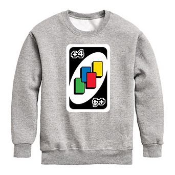 Boys 8-20 UNO Draw Four Fleece