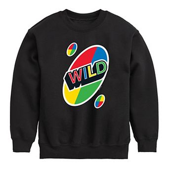 Boys 8-20 UNO Wild Card Crew Fleece Sweatshirt