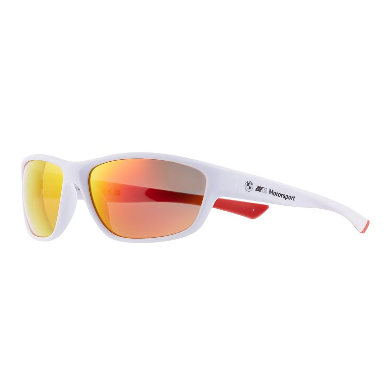 BMW Motorsport Wrap Sunglasses, Size: Medium, Grey