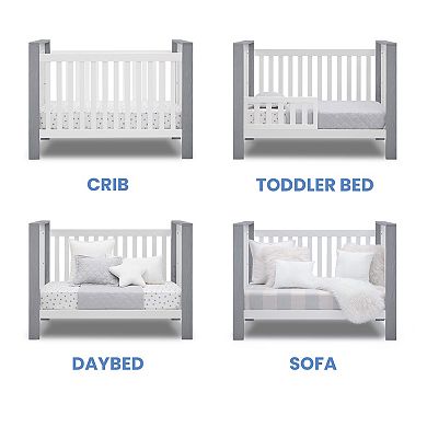 Delta Children Miles 4-in-1 Convertible Crib