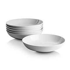 Glass Mixing Bowls for Kitchen, Clear Round Salad Prep Bowls, 1 Pc, 63 oz