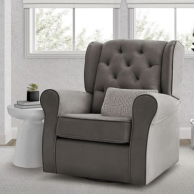 Delta Children Emerson Nursery Glider Swivel Rocker Chair