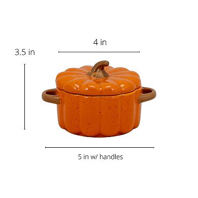 10 Strawberry Street 4-pc. Mini Pumpkin Stoneware Tureen Set