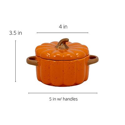 10 Strawberry Street⚫️Pumpkin Casserole⚫️Mini popular Cocottes⚫️Set of 4‼️