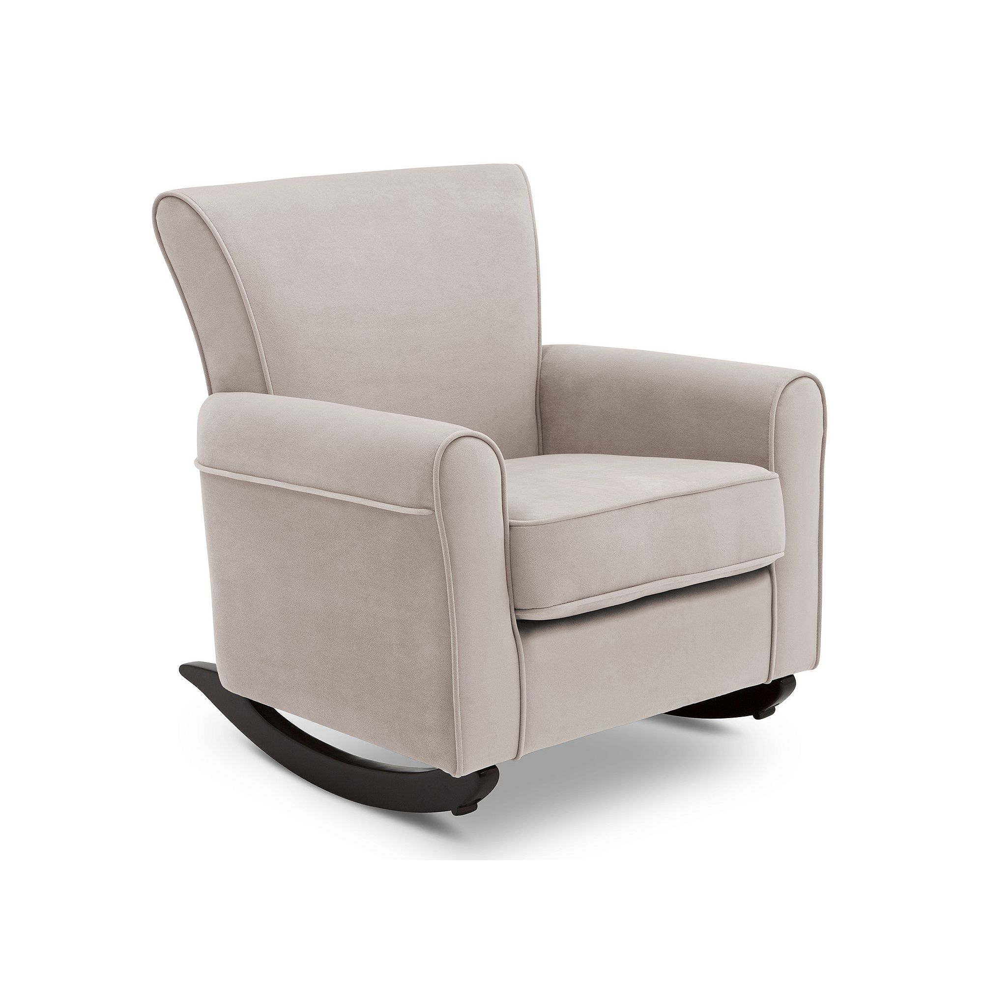 Delta Children Lancaster Rocking Chair with LiveSmart Fabric, Gray
