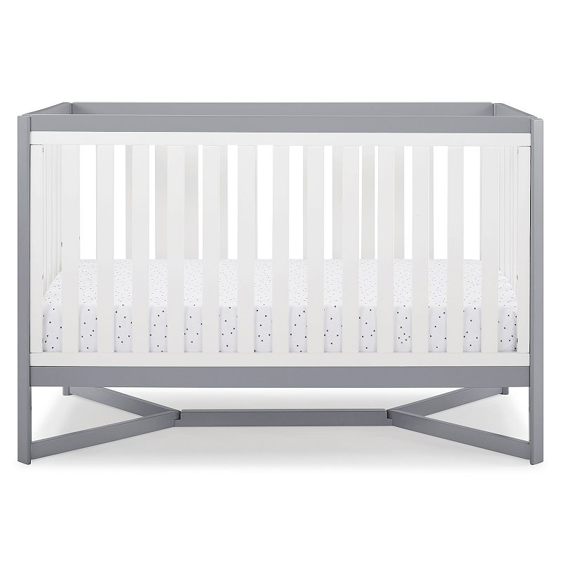 Delta Children Tribeca 4-in-1 Baby Convertible Crib, Multicolor