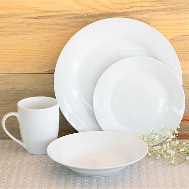 10 Strawberry Street Simply White 16-pc. Round Dinnerware Set