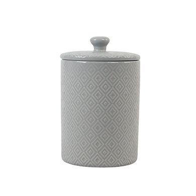 10 Strawberry Street Embossed 3-pc. Ceramic Canister Set