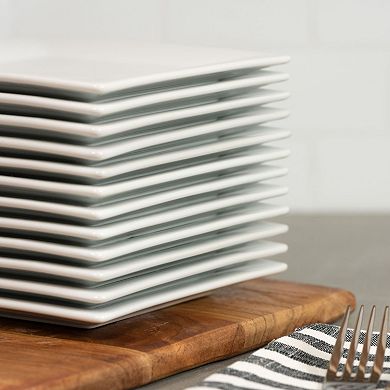 10 Strawberry Street Catering Square 12-pc. Appetizer Plate Set
