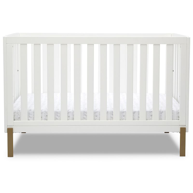 Delta Children Hendrix 4-in-1 Convertible Crib, White