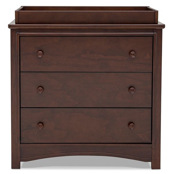 Delta Children Perry 3Drawer Dresser with Changing Top