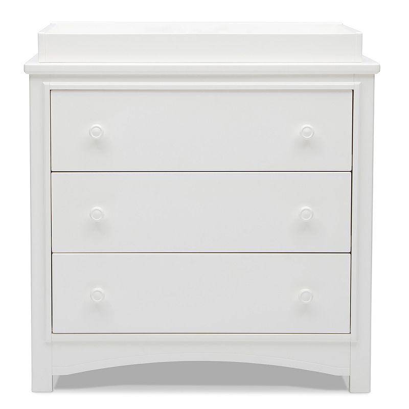 77029432 Delta Children Perry 3-Drawer Dresser with Changin sku 77029432