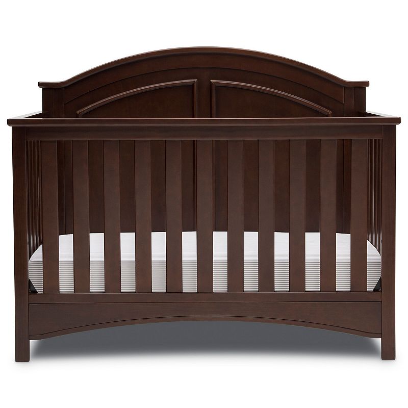 Delta Children Perry 6-in-1 Convertible Crib - Walnut Espresso