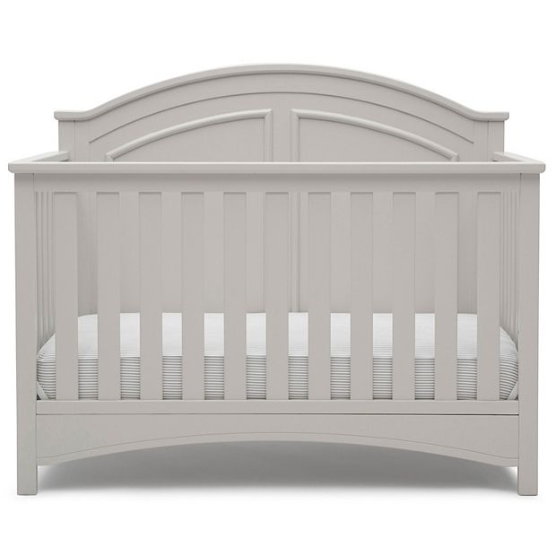 Delta Children Perry 6 in 1 Convertible Crib Moonstruck Gray