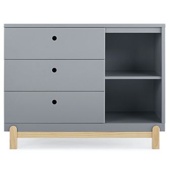 Delta Children Poppy 3 Drawer Dresser with Cubbies
