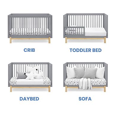 Delta Children Poppy 4-in-1 Convertible Crib