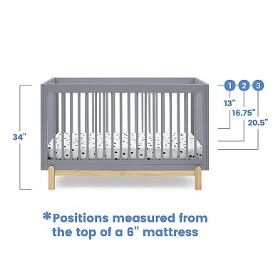 Delta Children Poppy 4-in-1 Convertible Crib