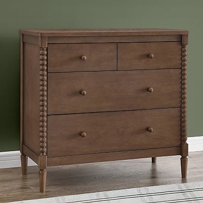 white christmas dresses Delta Children Asher 6-Drawer Dresser with Changing Top Rustic Grey