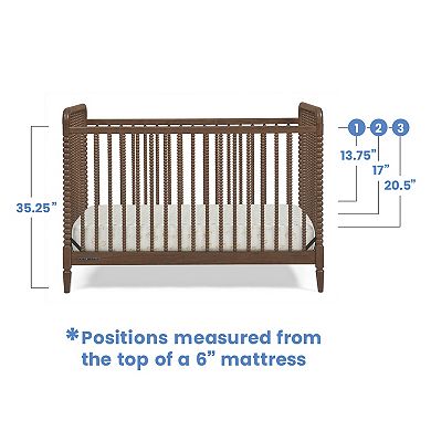 Delta Children Saint 4-in-1 Convertible Crib