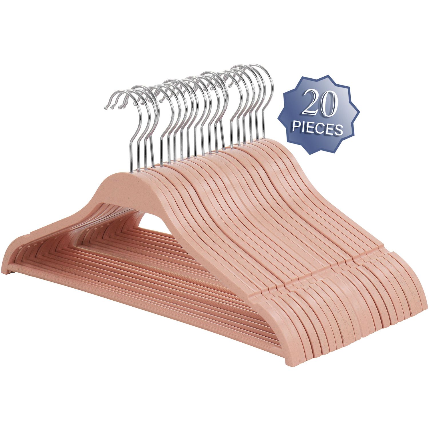 Home-it 12 Pack Baby Hangers with Clips Pink Baby Clothes Hangers Velvet  Hangers use for Skirt Hangers Clothes Hanger Pants