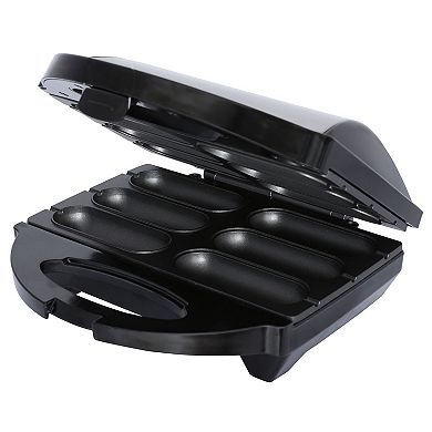 Brentwood Non-Stick 6 Mini Corn Dog Maker, Stainless Steel