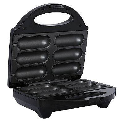 Brentwood Non-Stick 6 Mini Corn Dog Maker, Stainless Steel