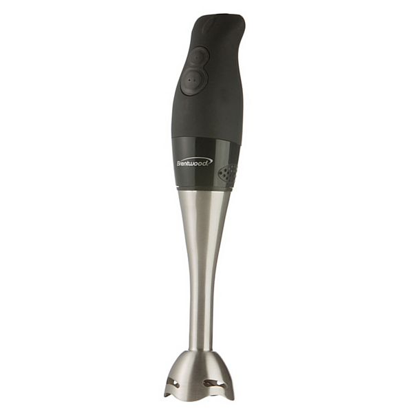 Brentwood 2SPEED HAND BLENDER BLACK Soft Grip Handle