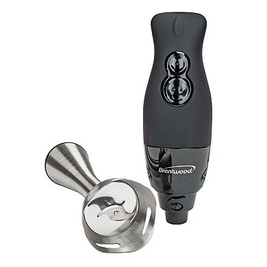 Brentwood 2-SPEED HAND BLENDER - BLACK Soft Grip Handle