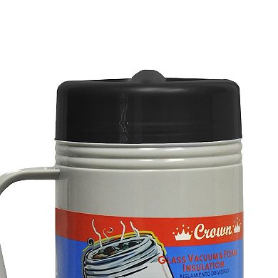 Brentwood 1.0L Glass Vacuum / Foam Insulated Food Thermos